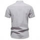 thumbnail image 4 of pstuiky camisetas de hombre, Suéter informal de manga corta con cuello alto y diseño liso cómodo para hombre camisas casuales para hombre xl, 4 of 4