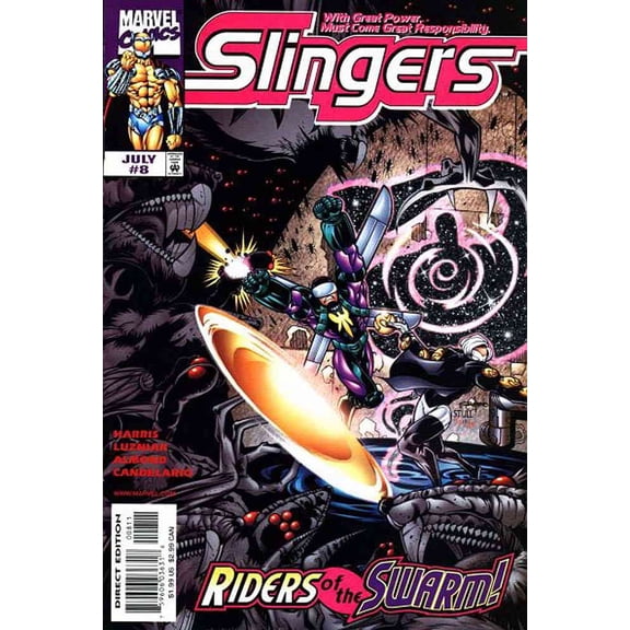 Slingers #8 VF ; Marvel Comic Book