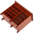 thumbnail image 5 of Detailed 1/12 Doll House Furniture Wooden Wine Display Cabinet Figurine For Miniature Kitchen Decoration Collection, 5 of 9
