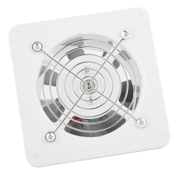 Bathroom Exhaust Fan-4 Inch Silent Exhaust Fan 25W 220V Wall-Mounted Kitchen and Toilet Exhaust Fan Household Bathroom Kitchen Garage Air Ventilation