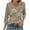 Multicolor15, variant on Ruimatai Women's V-Neck Raglan Sleeve Casual Printed Top with 3/4 Sleeve Stylish Pullover Blouse for Daily Wear and Fashion Outfits
