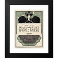 thumbnail image 2 of Maxfield Parrish 11x14 Black Modern Framed Museum Art Print Titled - No. 40. Wanamaker's Goods and Prices, Spring and Summer 1896 (1896), 2 of 5
