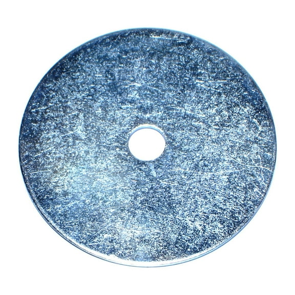 1/4 x 2" Zinc Plated Grade 2 Steel Fender Washers (100 pcs)