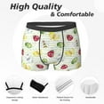 thumbnail image 2 of Men's Boxer Briefs, Insects Soft Comfy Mens Underwear Boxer Briefs Breathable With Widen Waist, 2 of 7