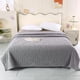 thumbnail image 5 of Almohada reversible espesa suave color sólido, cojín de oficina cubre cama, cojín de verano para dormitorio, cojín de regalo de viaje, cojín plegable portátil, tejido de seda, para oficina, 5 of 6