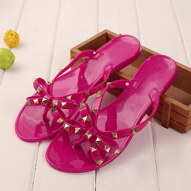 Rivet jelly outlet sandals