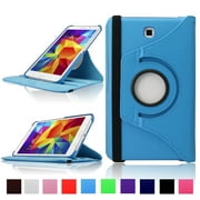 Infiland Samsung Galaxy Tab 4 7.0 / Galaxy Tab 4 Nook 7.0 7-inch Tablet Case, 360 Degrees Rotating Stand Cover, Blue