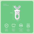 thumbnail image 3 of U-shaped Toothbrush for Children 2 Pcs, 360 U-shaped Toothbrush All Around, Silicone Brush, 3 of 5
