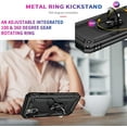 thumbnail image 2 of Supershield Armor-X Rugged iPhone XR Case with Ring Holder - Black, 2 of 5
