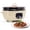 Cream, variant on MegaChef 3.5 Quart Oval Electric Digital Slow Cooker in Cream