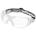 thumbnail image 1 of Going One Sports Safety Glasses - Polycarbonate Eye Protection Goggles for Pickleball, Racquetball, Squash, Basketball; Wrap Around Protective Eyewear with UV Protection and Strap, for Men and Women, 1 of 4