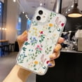 thumbnail image 3 of Funda transparente con flores para iPhone 14 Pro, iPhone 15 Pro, 13, 11, 12, 16 Pro Max, Xr, Xs Max, 7, 8 Plus, 12, 13 Mini, SE 2, 3 of 5