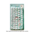 thumbnail image 4 of Bewildely 64 unids/set alfabeto letras pastel molde reutilizable antiadherente portátil galleta Fondant molde hogar panadería Sugarcraft Herramientas y accesorios para hornear Paquete de caja blanca, 4 of 6