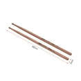 thumbnail image 3 of Drumstick,One Pair Of 7a Wooden Drumsticks Hickory Wood Drum Sticks Hickory Wood Drumsticks Drum Sticks Of 7a Wood Drum Set Drum Sticks Hickory One P Of Moweo One P Drumstick Eryue One Buzhi, 3 of 6