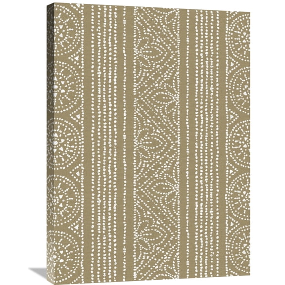 Global Gallery Daphne Brissonnet 'Batik II Patterns' Canvas Wall Art