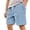 Sky Blue@GC@, variant on CONZONE Kids Boys Corduroy Shorts Vintage Ribbed Shorts For Child Elastic Waist Solid Color Outdoor Shorts With Pockets
