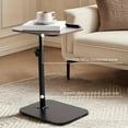 thumbnail image 3 of Portable adjustable folding table, laptop table, suitable for home office tables, coffee tables and bedside sofas. Strong metal frame, saves space and easy to move. It can be raised and rotated., 3 of 10