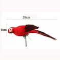 thumbnail image 4 of Teissuly Colorful Fake Parrots Artificial Birds Model Outdoor Home Garden Tree Decor, 4 of 4