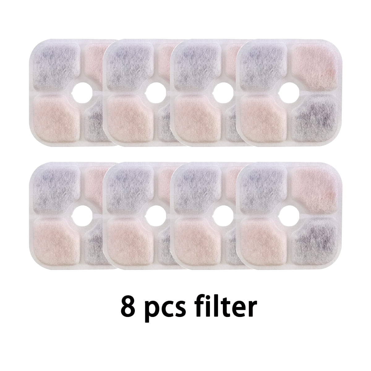 Replacement Activated Carbon Filter Cat Dog Drinking Fountain Replaced Filters for Pet Water Fountain Dispenser Accessories