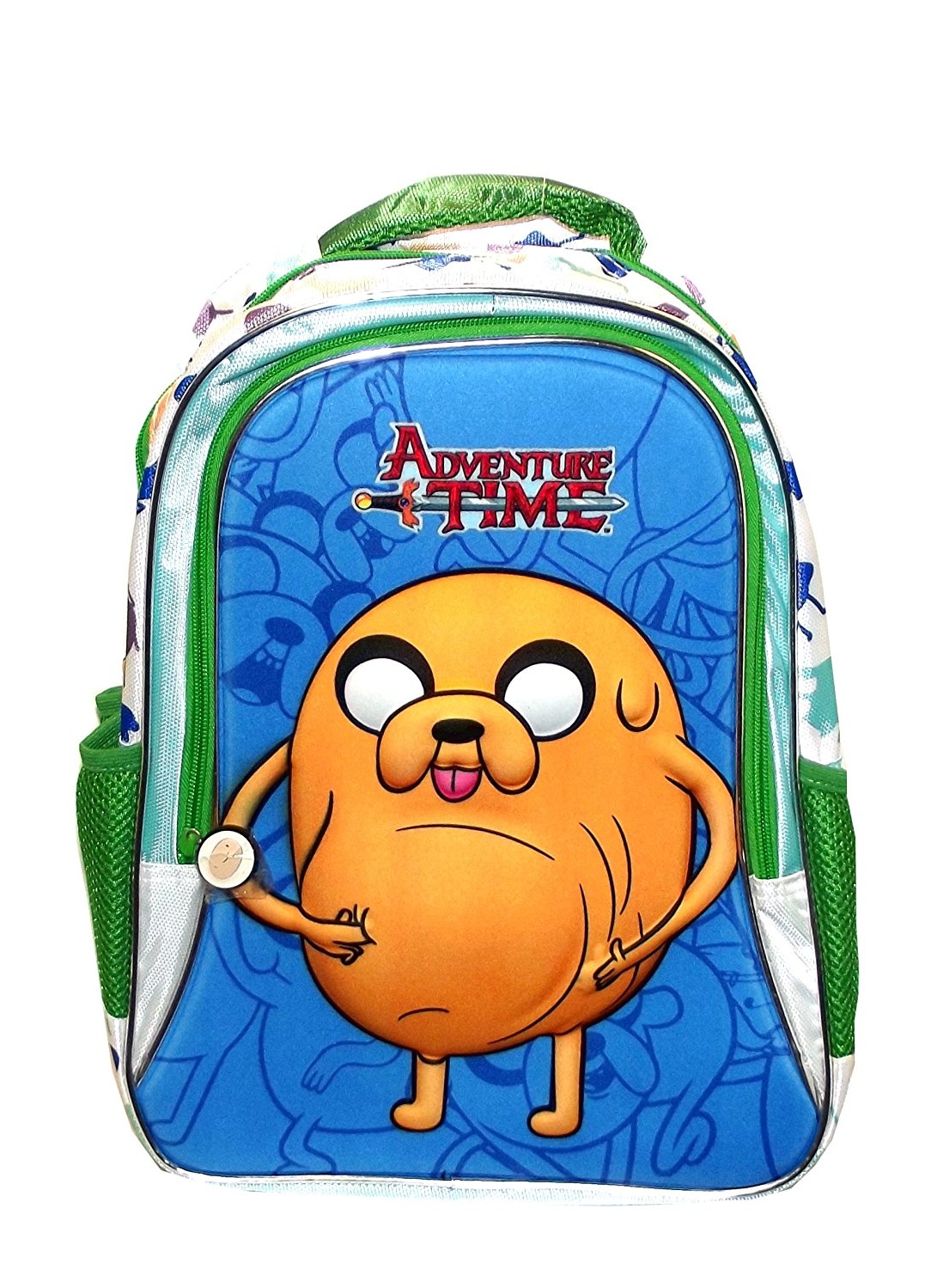 Cartoon Network Cartoon Network Adventure Time Fat Jake 3D Backpack, 15 X 12 inches Walmart
