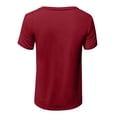 thumbnail image 5 of Sngxgn Women's T Short Sleeve Cotton Crewneck T-Shirt(,XXXXL), 5 of 6