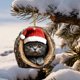 thumbnail image 4 of Colgante Decorativo Adorno navideño plano conmemorativo para mascotas, de acrílico, ideal para decorar el hogar (1 unidad). Rkxzt, 4 of 9