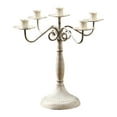 thumbnail image 1 of Candelabro de múltiples brazos, candelabro, decoración del hogar, centro de mesa para fiestas, comedor Blanco con 5 brazos, 1 of 9