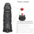 thumbnail image 5 of Control remoto de carga, 10 frecuencias, pene, conjunto de pene alargado, engrosado, doble vibración, glande, marido y mujer, resonancia, pene, suministros para adultos, 5 of 5