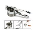 thumbnail image 4 of Potato Stainless Steel Masher, Potato Ricer Kitchen Tool with Ergonomic Handle, Professional Vegetable and Fruits Press #65de, 4 of 4