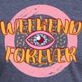 thumbnail image 3 of CafePress - Retro 80S Weekend Forever Men's Deluxe T Shirt - Mens Tri-blend T-Shirt, 3 of 4
