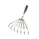 thumbnail image 4 of Rastrillo de garra para excavar conchas de mariscos, multiusos, portátil, mango cómodo para la recolección de almejas en la playa, accesorios para 7 dientes 5cm, 4 of 8