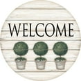 thumbnail image 1 of Custom Decor Accent Magnet - Welcome Topiary, 1 of 1