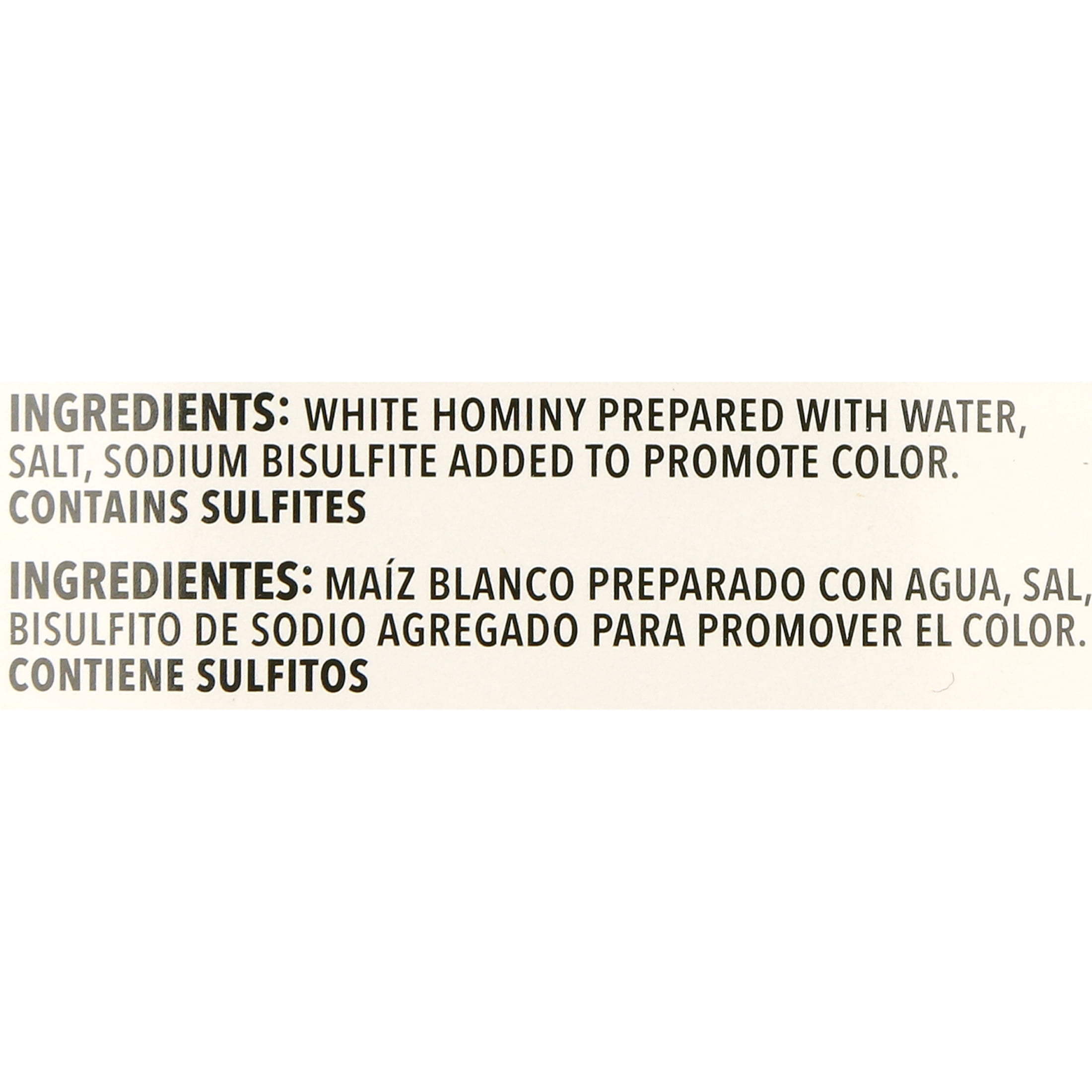 (4 pack) Teasdale Primera Calidad White Hominy, 108 oz