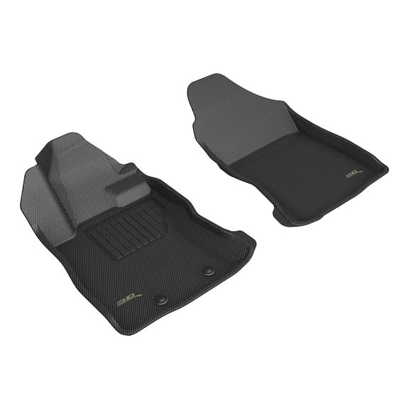 3D MAXpider Kagu Floor Liner (Black) Compatible with Subaru Crosstrek 2024-2026 - R1