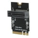thumbnail image 4 of Tarjeta adaptadora SSD M.2 KEY A/E NGFF a unidad de estado sólido Nvme, placa de adaptación Vertical, 4 of 8