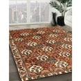 thumbnail image 2 of Ahgly Company Indoor Rectangle Traditional Saffron Red Persian Area Rugs, 6' x 9', 2 of 6