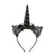 thumbnail image 1 of 1pc Diadema de hierro Encaje Oreja de gato Bowknot Banda para el cabello Accesorios para fotos para niños Niños Negro, 1 of 5
