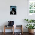 thumbnail image 3 of Art.com Cat Coffee Stretched Canvas Print Wall Art by Ryan Fowler, 16" x 24", 3 of 4