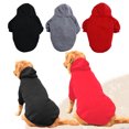 thumbnail image 4 of CBFFDC Comfortable Pet Hoodie Pet Hoodie for Spring Autumn Winter Soft Thick Cozy Solid Color Dog Sweatshirt, 4 of 7