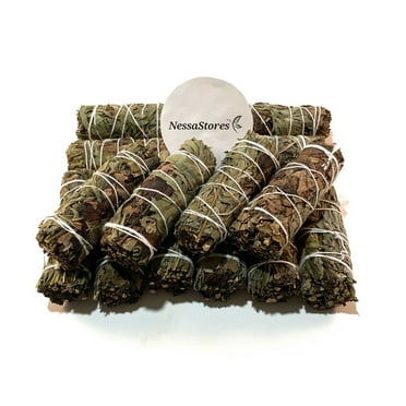 NESSASTORES - Yerba Santa   Mugwort Smudge Incense 4" Bundle #JC-170 (20 pcs)
