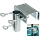 thumbnail image 1 of Soporte para sombrilla de patio que ahorra espacio, soporte ajustable flexible de acero resistente, superficie galvanizada para barandilla, diseño antivibración para un sombreado óptimo en balcones, 1 of 5