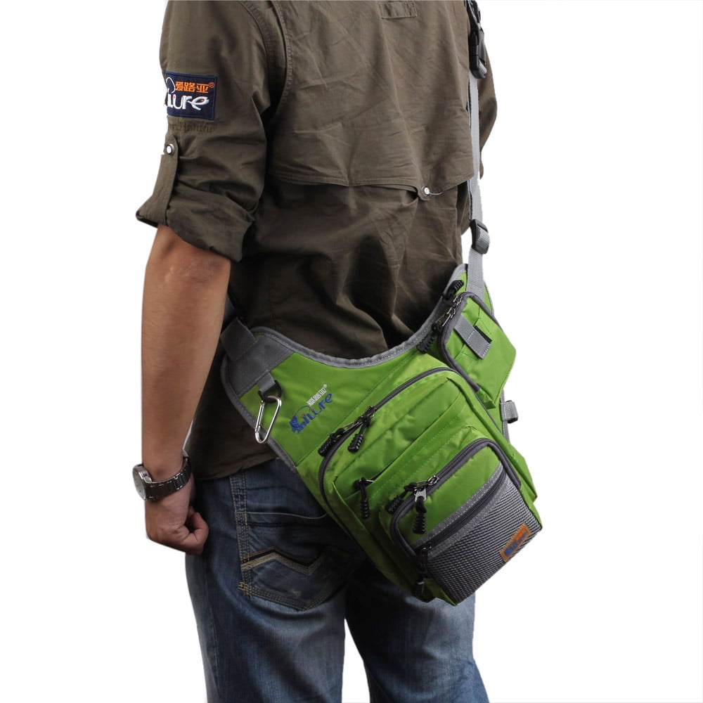 Fishing Bag Messenger/Chest/Shoulder Tackle Bag Waterproof Storage Utility Sling 