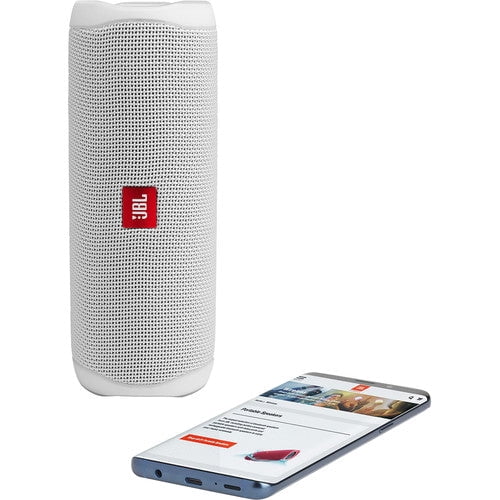 Restored JBL JBLFLIP5WHTAMZ FLIP 5 Waterproof Speaker White (Refurbished)
