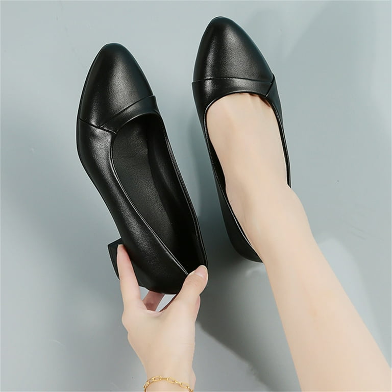 HSMQHJWE Wide Heels For Women Wide Width Womens Closed Toe HSMQHJWE Wide Heels For Women Wide Width Womens Closed Toe