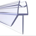 thumbnail image 2 of Shower Door Seal Glass Door Bottom Seal Frameless Shower Doors Strip Stop Shower Leaks And Create A Water Barrier For Glass, 2 of 9