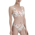 thumbnail image 2 of Kdxio Goose Queen for Womens High Waisted Bikini Top Sports Style Two Piece Bathing Suits, 2 of 7