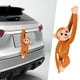 thumbnail image 5 of Colgante de monos de cola de coche divertido | Decoración exterior de muñeca de brazo largo | Llavero de animales lindos | Material suave duradero | Accesorio Ligero para Auto | Regalo único | 1, 5 of 5
