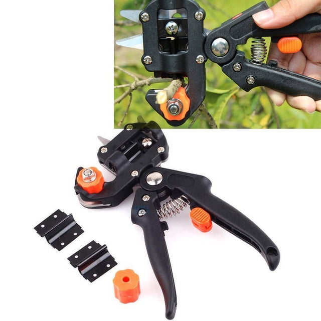 Tijeras de injerto profesionales, herramienta de poda de jardinería eficaz, perfecta para cortar ramas de árboles frutales, podar e injertar plantas, ramitas de enredadera