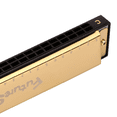 thumbnail image 3 of Key of C 24 Hole C Tone Polyphony Color Harmonica with Case for Beginner Students Kids（ Blue）, 3 of 6