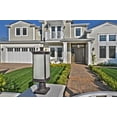 thumbnail image 3 of Maxim Terrace One Light 19-Inch Outdoor Post Light - Bronze - 3250FSBZ, 3 of 4